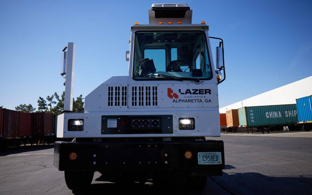 Lazer’s Class 8 EV fleet now in Jacksonville, Fla.